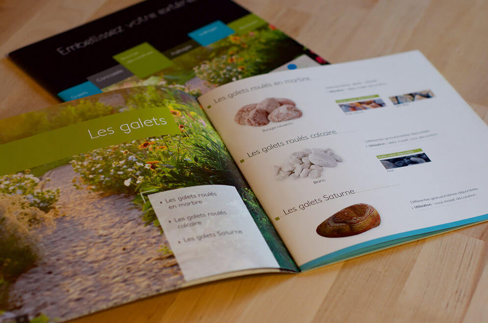 Conception brochure aménagement jardin