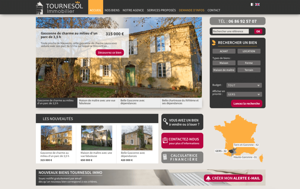 Tournesol-Immobilier, Mauvezin