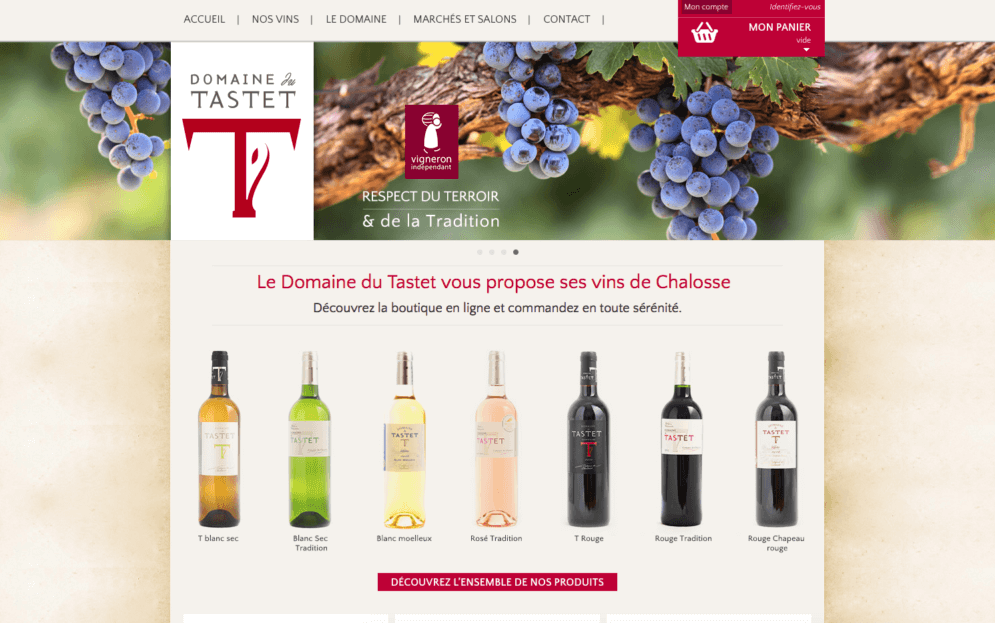 Domaine du Tastet : Pouillon