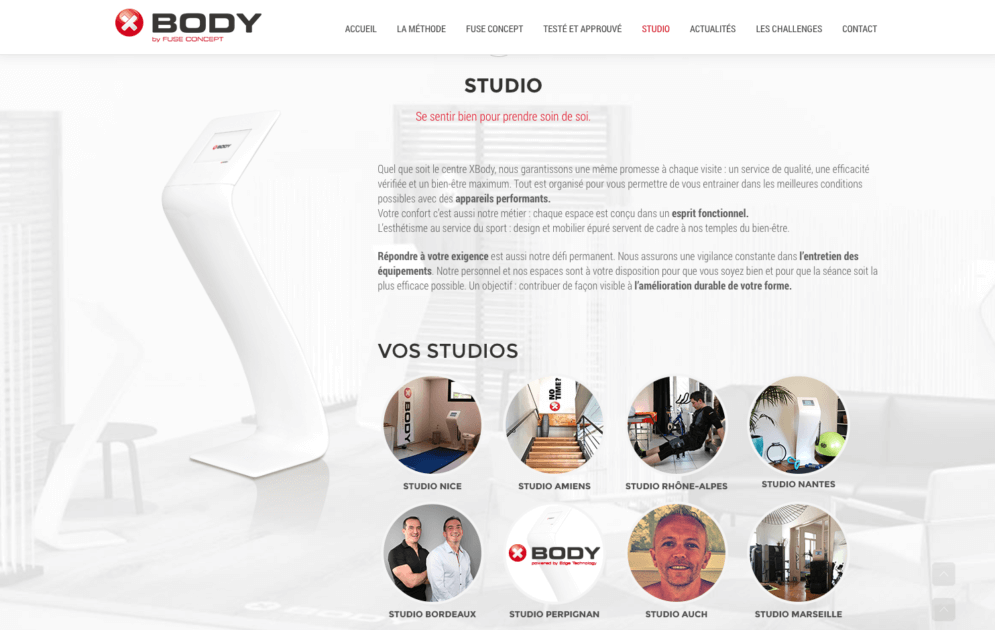 Site Xbody