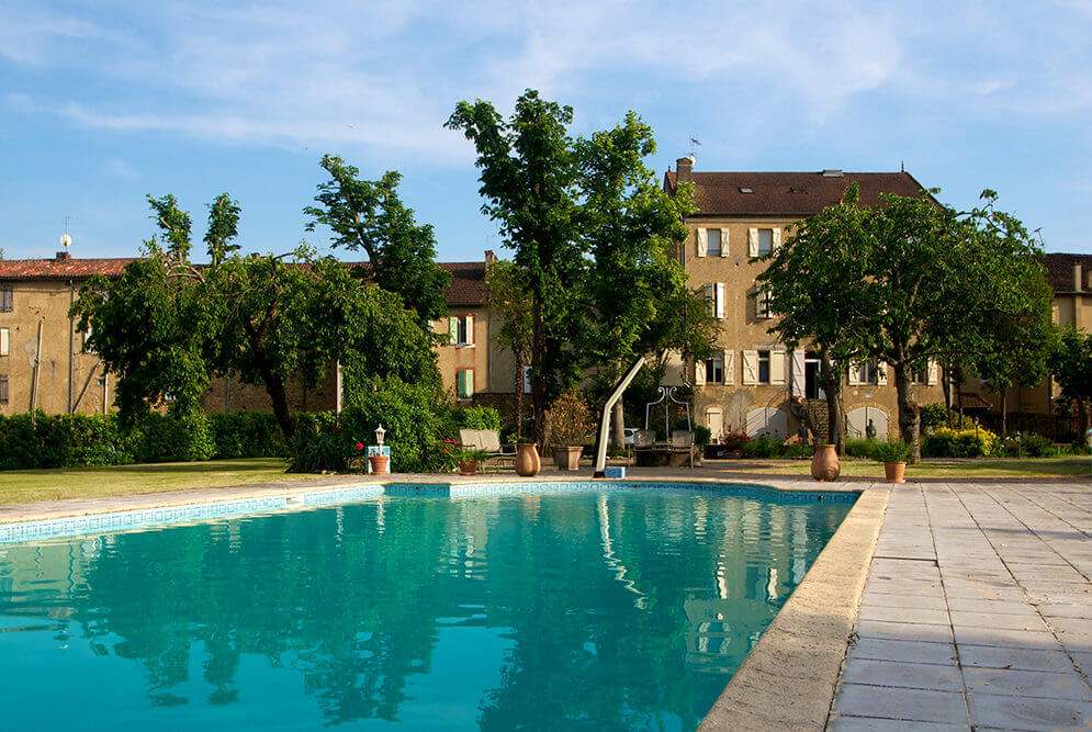 Piscine à l'hôtel